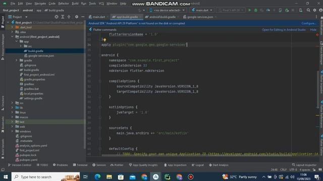 How to connect firebase with flutter project in tamil| firebase setup |Connect firebase with flutte смотреть онлайн