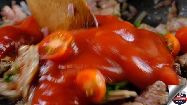 Пенне ригате со свиной вырезкой. Как приготовить? | Готовим вкусно смотреть онлайн