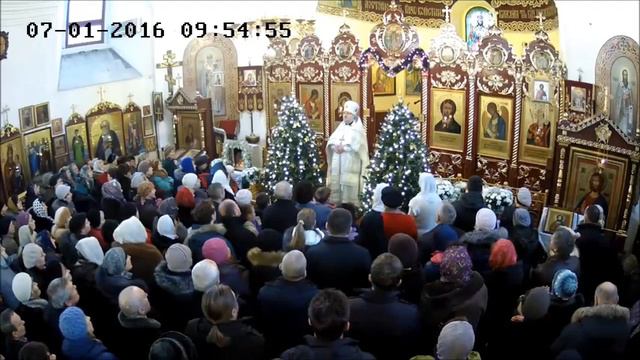 Проповедь на Рождество Христово смотреть онлайн