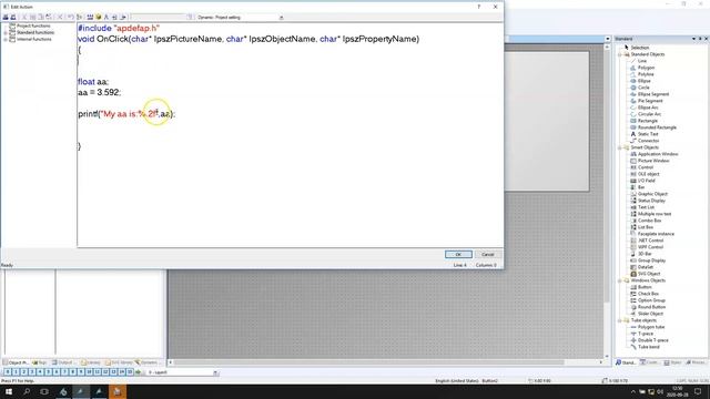 How to use printf() function in WinCC Explorer (C-action script)? WinCC V7 tutorial (C script) #5 смотреть онлайн
