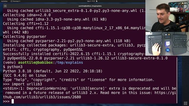 urllib3[secure]'s clever deprecation trick (intermediate) anthony explains #477 смотреть онлайн