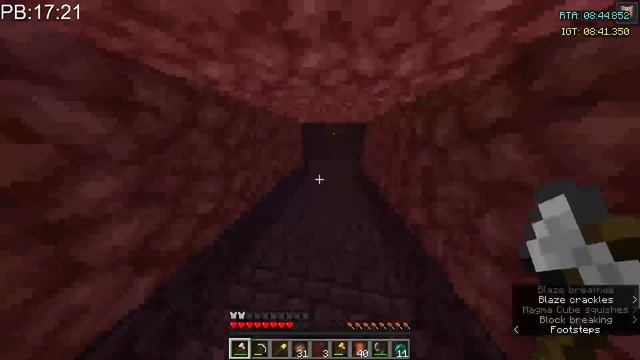 Minecraft 1.16 RSG Any% Speedrun in 16:46 смотреть онлайн