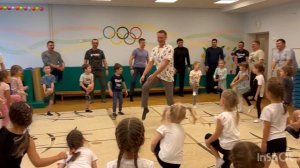 Зарядка с папами!