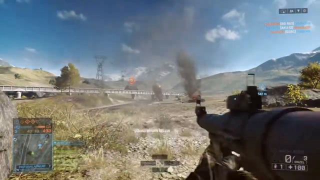 Battlefield 4 RPG vs Tank смотреть онлайн