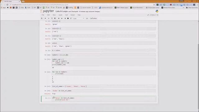 Intro to Python #6 - Lists & Loops смотреть онлайн