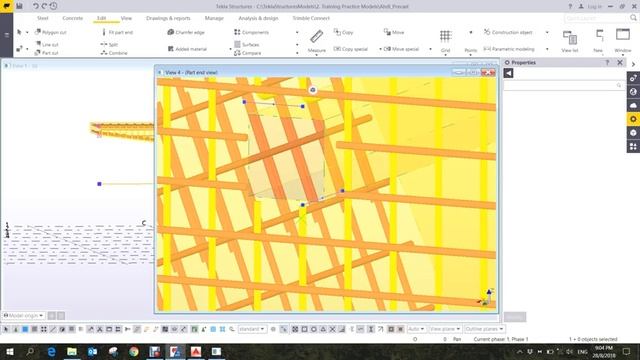 Tutorial Tekla Sketch Editor until template for Precast Box Girder смотреть онлайн