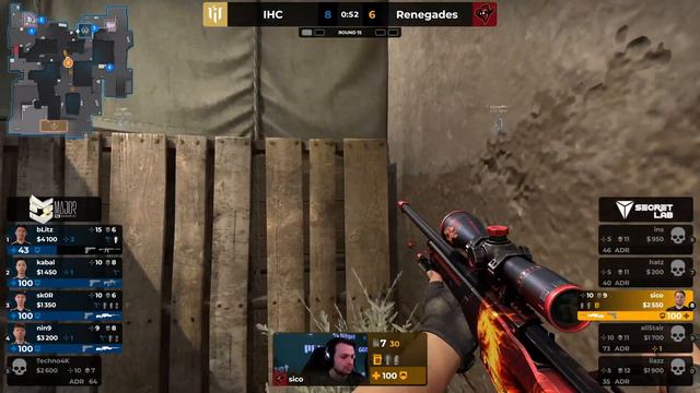 [4K] Renegades vs IHC – Map 2 Dust2 - PGL Major Antwerp 2022 Challengers Stage смотреть онлайн
