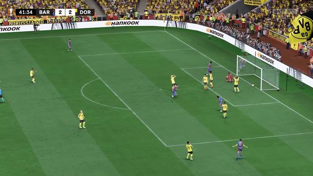 FIFA 22 PS5 - Barcelona Vs Borussia Dortmund - UEFA Europa League 2022 | Gameplay Next Gen