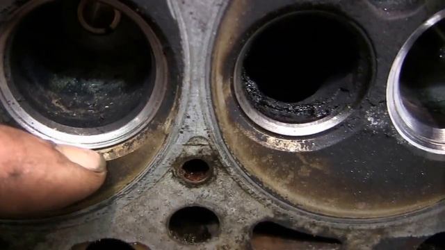 Golf 2 ремонт ДВС видео 11, продолжаем шарошить головку смотреть онлайн