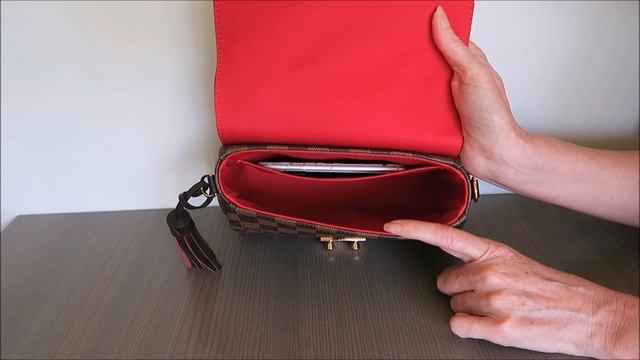 Louis Vuitton Croisette Damier Ebene | Review | Red Ruby Creates смотреть онлайн