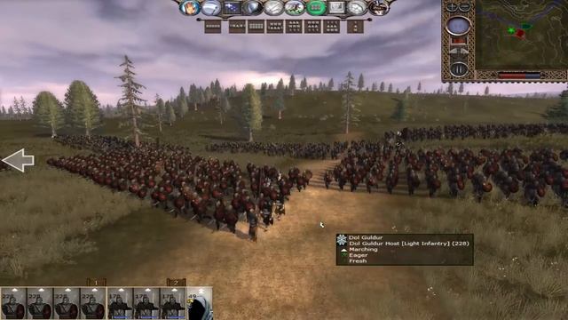 THE SHADOW OF MIRKWOOD RISES! Third Age Total War: Divide & Conquer - Dol Guldur Campaign #1 смотреть онлайн