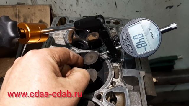 Правильный замер износа направляющих втулок клапанов 1.8TSI 2.0TFSI смотреть онлайн