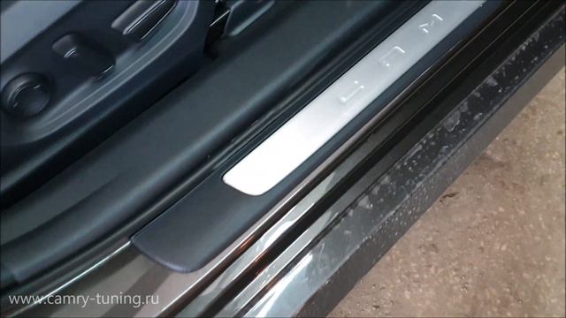 Пороги с подсветкой для Camry V70 - Автотехцентр Camry Tuning смотреть онлайн