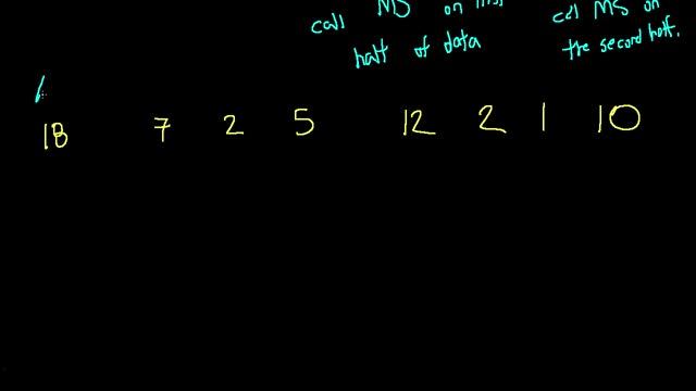 MergeSort Algorithm Introduction смотреть онлайн