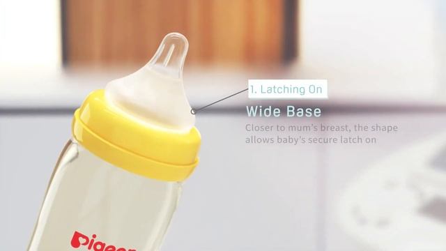 Pigeon 2nd Gen SofTouch™ Nursing Bottles смотреть онлайн
