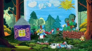 Жили у бабуси