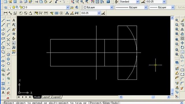 Uygulama 55 Cıvata Çizimi Autocad dersleri смотреть онлайн