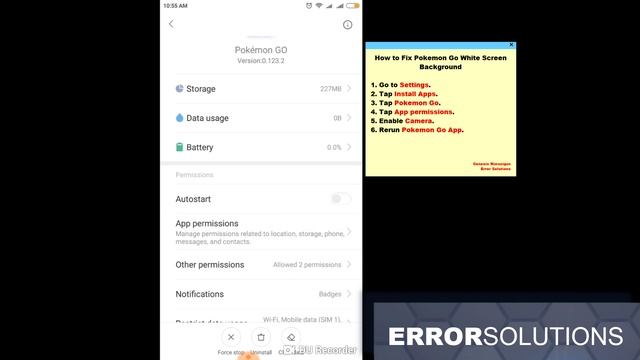 Solve Pokemon Go Ar Error - How to fix Pokemon Go White screen смотреть онлайн