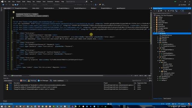 ASPNET CORE | GOOGLE CAPTCHA смотреть онлайн