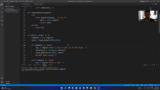 Multi Clipboard App Using Python Kind Of Automation Project смотреть онлайн