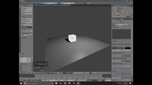 Blender Render | How to make an object Emit light смотреть онлайн