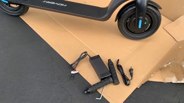 Hover 1 Blackhawk scooter unboxing and initial impression смотреть онлайн