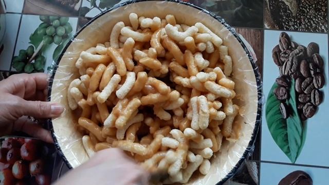 Вкусное лакомство из детства ТОРТ ИЗ КУКУРУЗНЫХ ПАЛОЧЕК И ИРИСОК смотреть онлайн