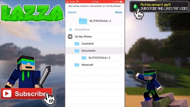How To BACK UP Minecraft PE WORLDS (No Computer!) смотреть онлайн