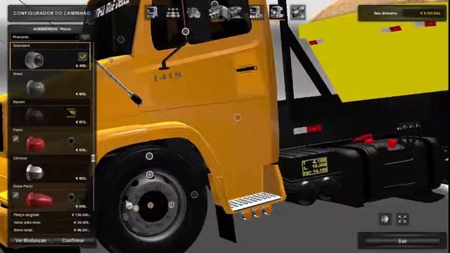 Euro truck 2-Mercedes 1418 No Poliguindaste смотреть онлайн