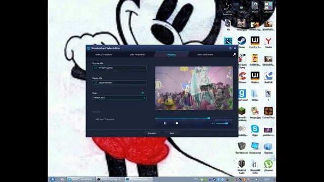 Как пользоваться монтажом Wondershare Video Editor. смотреть онлайн