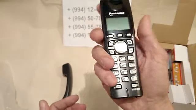 ТЕЛЕФОН PANASONIC KX-TG3651 BX в Баку / Bakida смотреть онлайн