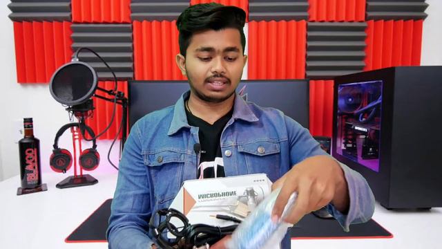 BM 800 Microphone Unboxing || BM 800 condenser microphone смотреть онлайн