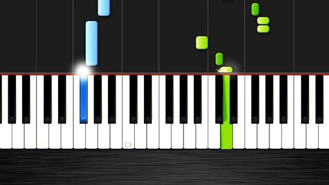 Happy Birthday - EASY Piano Tutorial by PlutaX - Synthesia смотреть онлайн