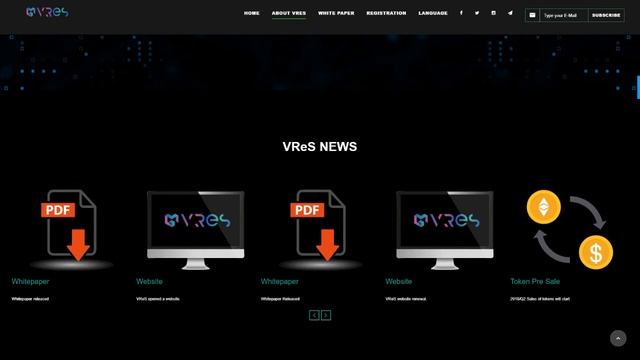 VReS - Виртуальная реальность ( ICO ) смотреть онлайн