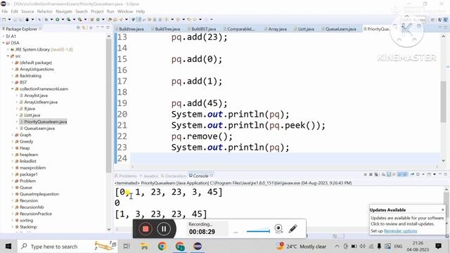 Collections Framework Lecture 3 Queue , priorityQueue, ArrayDeque смотреть онлайн