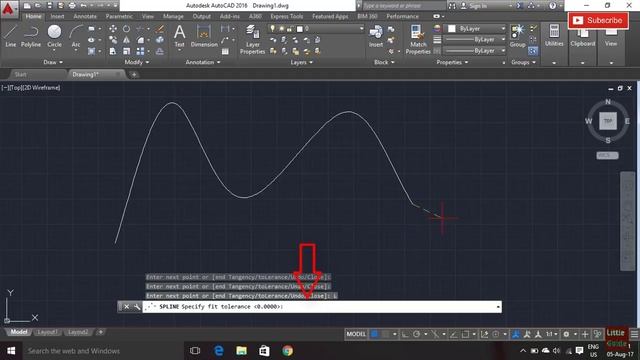 Drawing Splines AutoCAD 2016 Tutorial - AutoCAD 2016 - Tutorial from beginning in Hindi смотреть онлайн