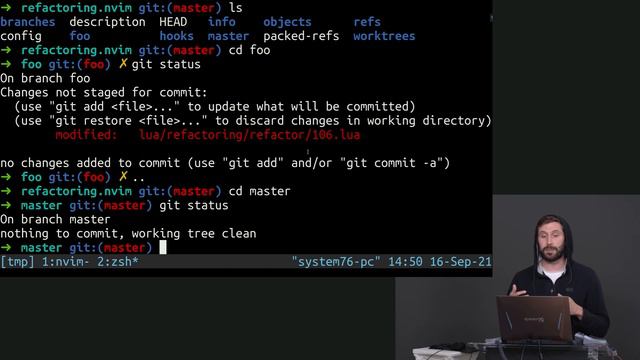 25. Tools Git worktrees смотреть онлайн