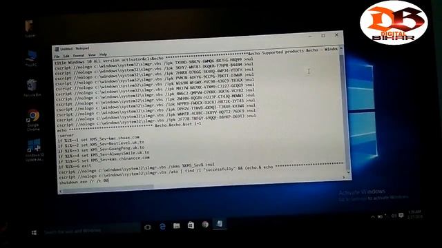 How To Activate Windows 10 All Version By This Key ( In Hindi ) || Windows 10 Free Activation by Ke смотреть онлайн