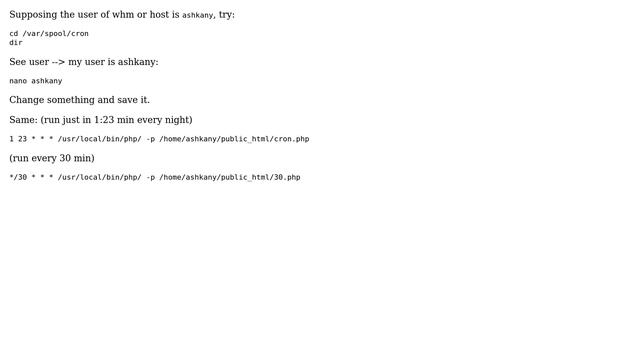 cron jobs made in cPanel don't show up in PuTTy (4 Solutions!!) смотреть онлайн