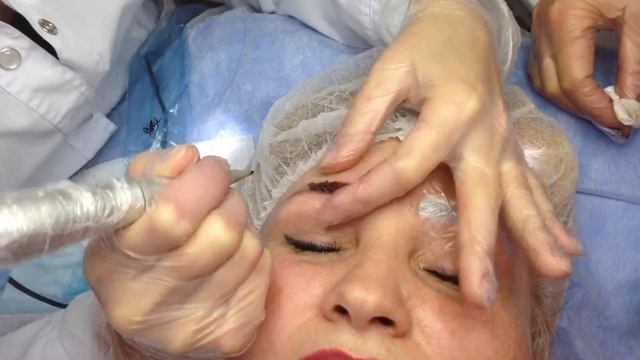 АирисКом обучение практика по татуажу бровей смотреть онлайн