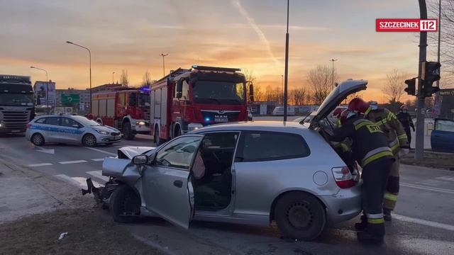 Groźny wypadek na Koszalińskiej w Szczecinku! смотреть онлайн