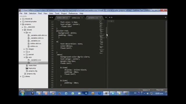 Tutorial de css y sass смотреть онлайн
