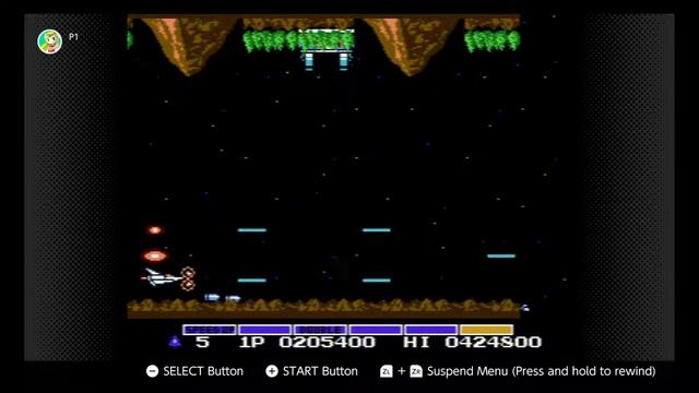 Gradius NES :: 1-ALL No Miss - Stage 3 Skip - Autofire On смотреть онлайн