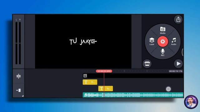 Node video editing | Trending black screen glow lyrics editing смотреть онлайн