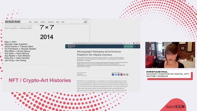 Christiane Paul -- Net Art Generations: From 1.0 to 2.0 and Post-Internet смотреть онлайн