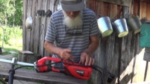 Как дядя Толя триммер переделал