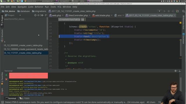 Laravel 5 - jak zacząć, podstawy budowania aplikacji #30 смотреть онлайн