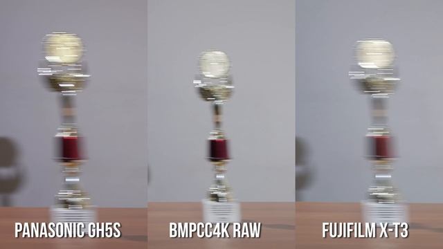 Panasonic GH5s Vs Fujifilm X-T3 Vs BMPCC4K. Сравнение.