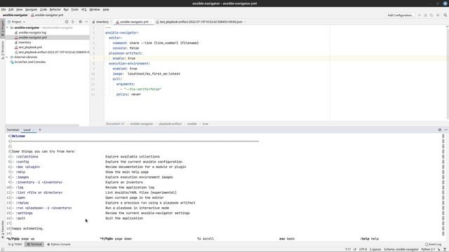 Getting Started with Ansible Navigator смотреть онлайн