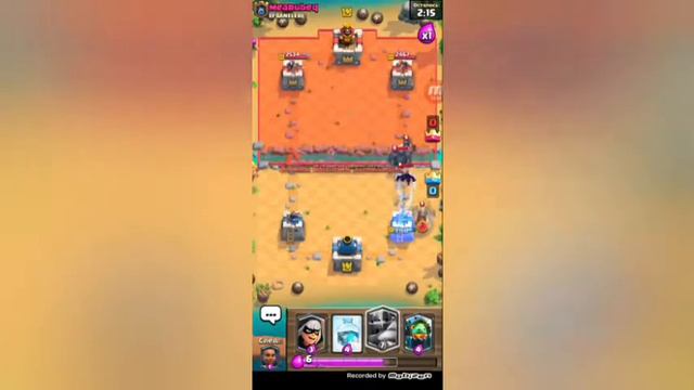 Выбили 3 леги сиграли в турнир.Clash royale смотреть онлайн